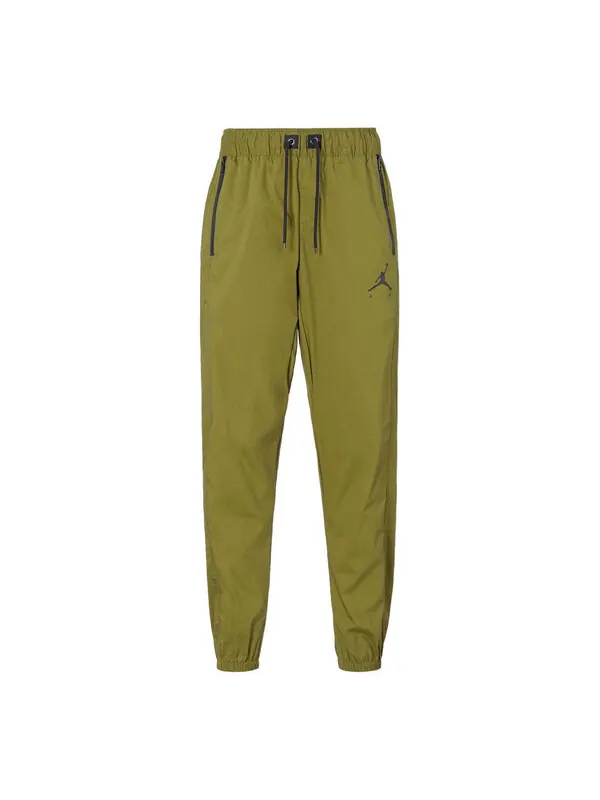 Спортивные штаны Air Jordan Jumpman Casual Woven Sports Pants Green — изображение 1 из 4, зеленый