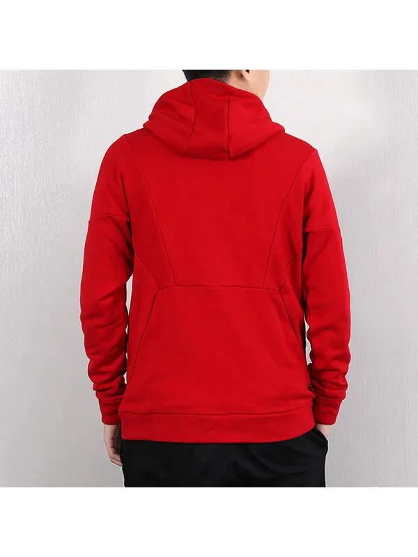 Куртка Air Jordan hooded Drawstring Zipper Jacket Red — изображение 4 из 4, красный