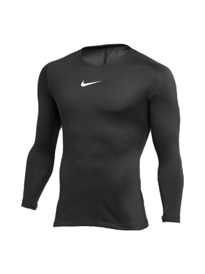 Топ Nike Dri-FIT Park First Layer Shirt 'Black' — изображение 1 из 5, черный