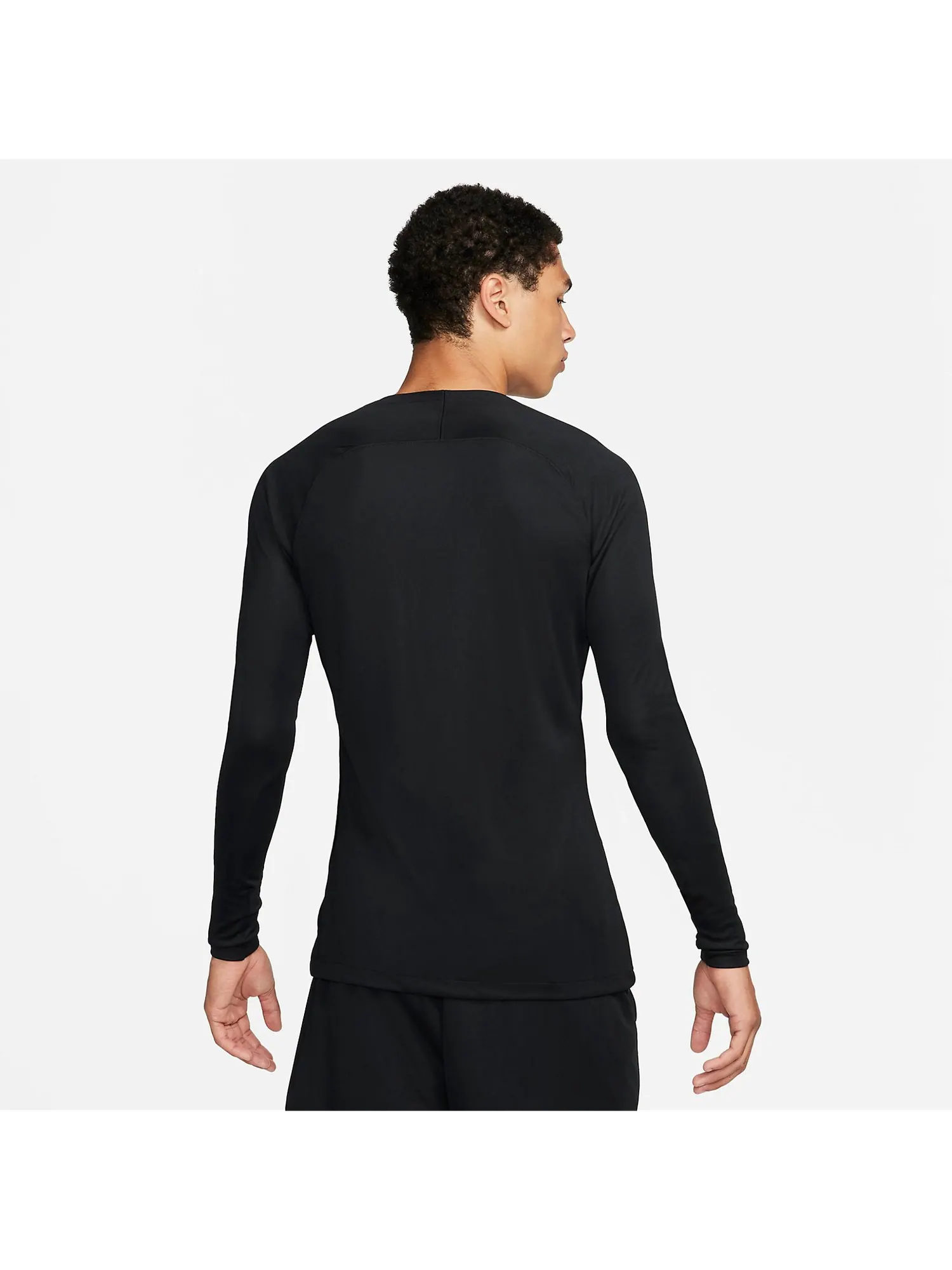 Топ Nike Dri-FIT Park First Layer Shirt 'Black' — изображение 3 из 5, черный