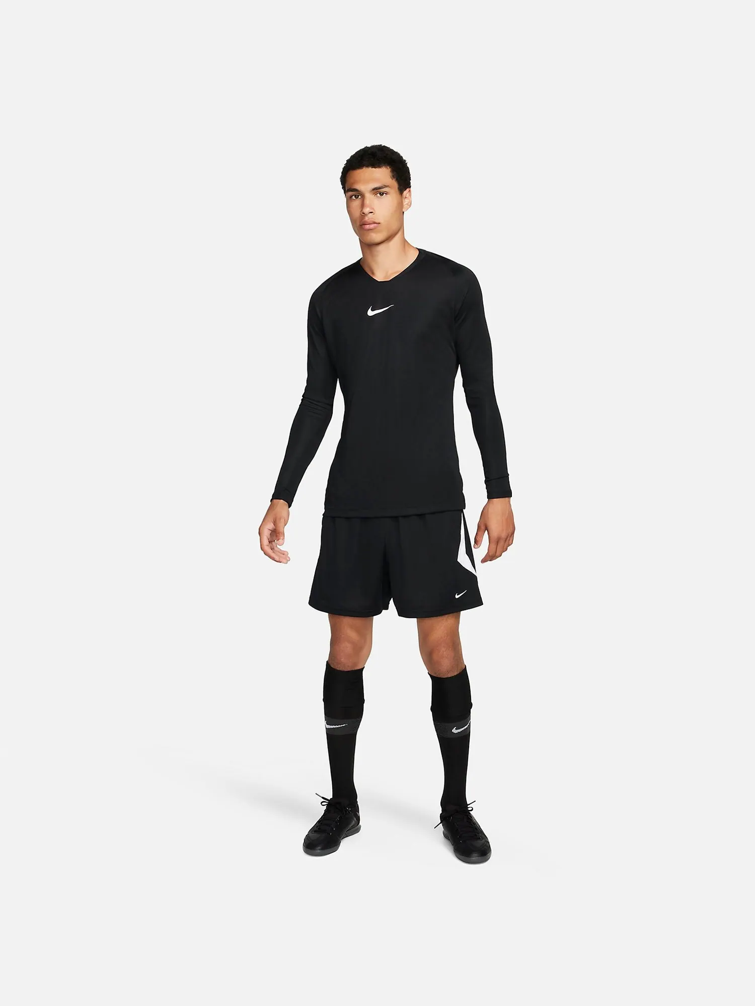 Топ Nike Dri-FIT Park First Layer Shirt 'Black' — изображение 5 из 5, черный