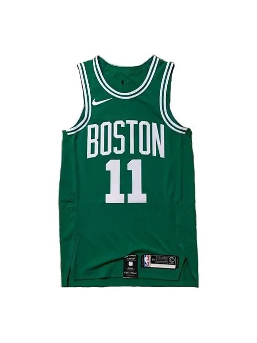 Майка Nike NBA Boston Celtics Kyrie Irving Vaporknit Jersey 'Green White' — изображение 1 из 4, зеленый