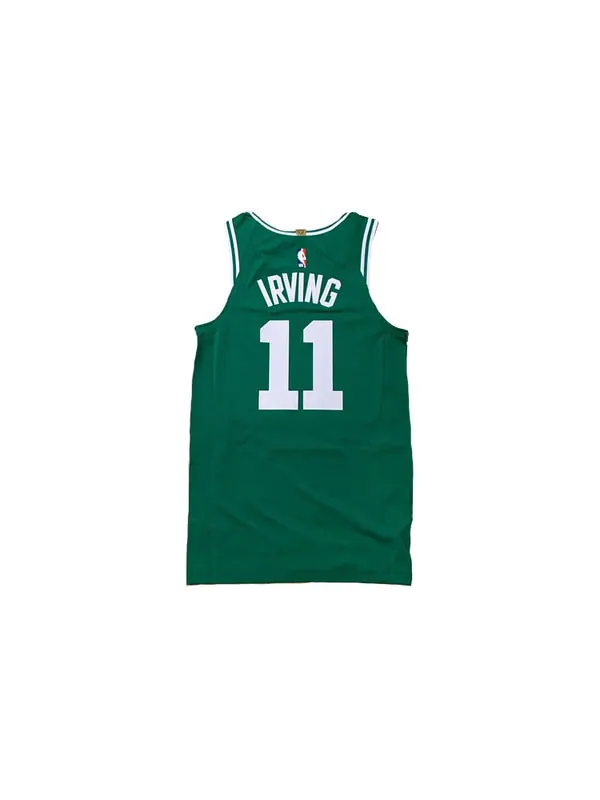 Майка Nike NBA Boston Celtics Kyrie Irving Vaporknit Jersey 'Green White' — изображение 2 из 4, зеленый