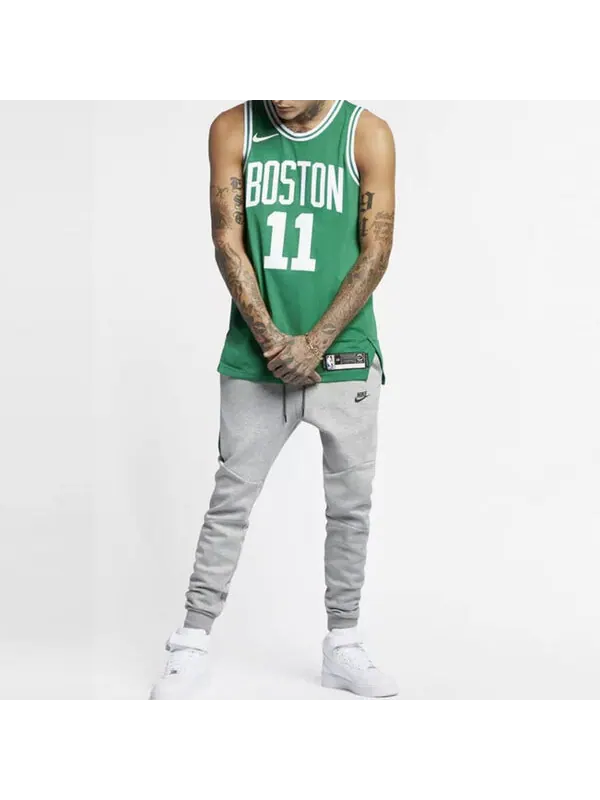 Майка Nike NBA Boston Celtics Kyrie Irving Vaporknit Jersey 'Green White' — изображение 3 из 4, зеленый