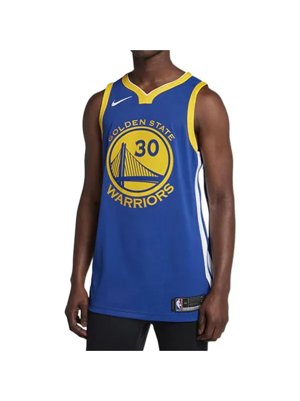Спортивная футболка nba kd warriors icon edition authentic jersey blue Nike — изображение 3 из 4, синий