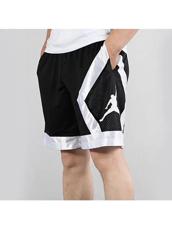 Спортивные шорты Air Jordan basketball training sports breathable shorts Black — изображение 3 из 4, черный