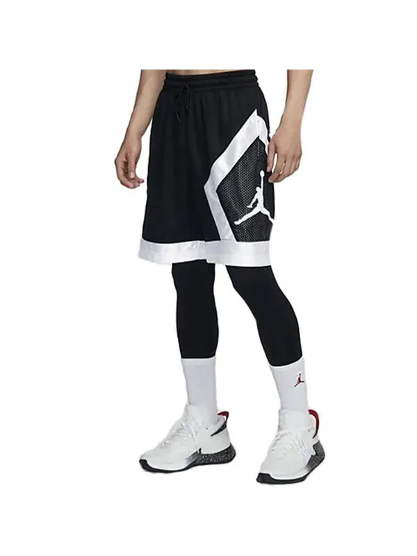 Спортивные шорты Air Jordan basketball training sports breathable shorts Black — изображение 4 из 4, черный