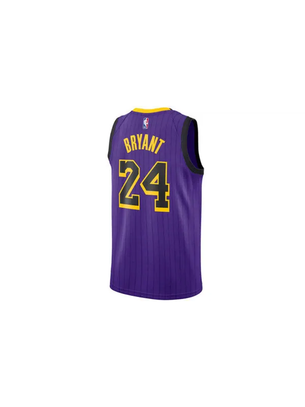 Майка Nike NBA Jersey lakers City limited 24 Kobe 18-19 Season SW Fan Edition Purple — изображение 2 из 2, фиолетовый
