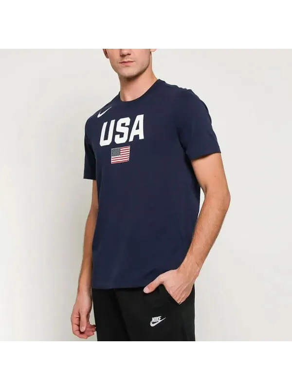 Футболка world cup dream team быстросохнущие с коротким рукавом Nike — изображение 4 из 4, синий