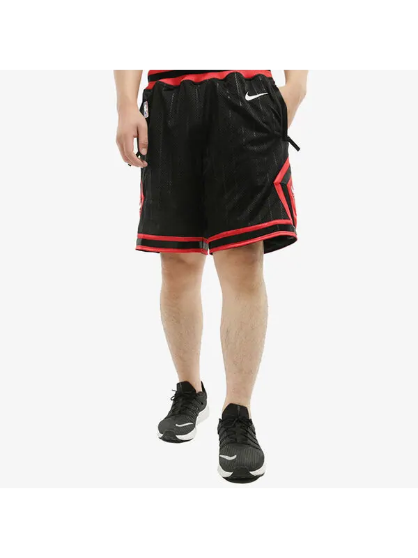 Шорты bulls courtside statement edition chicago bulls баскетбольные шорты черно- Nike — изображение 3 из 4, черный