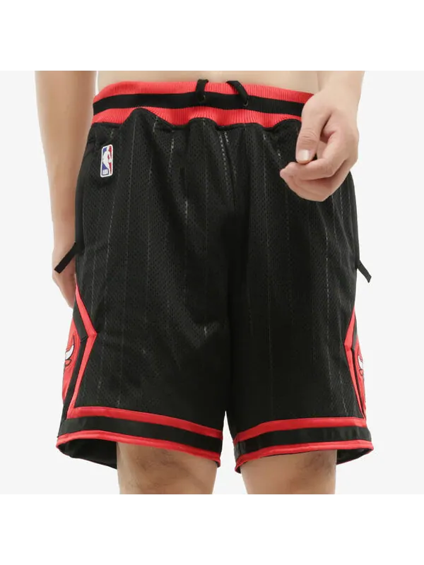 Шорты bulls courtside statement edition chicago bulls баскетбольные шорты черно- Nike — изображение 4 из 4, черный