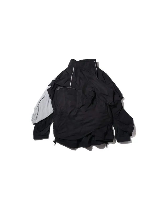 Куртка lab collection nrg dh jacket splicing multilayer black gray Nike — изображение 2 из 4, черный/серый