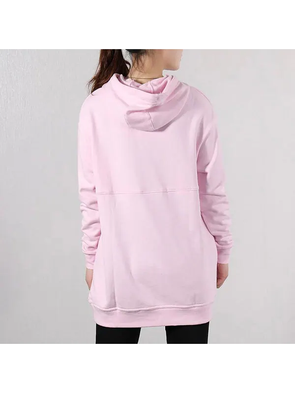 Толстовка спортивная одежда swoosh hoodie Nike — изображение 4 из 4, розовый/черный