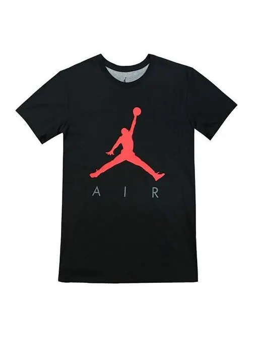 Футболка jumpman logo спортивная футболка мужская красная Air Jordan — изображение 1 из 2, черный/красный