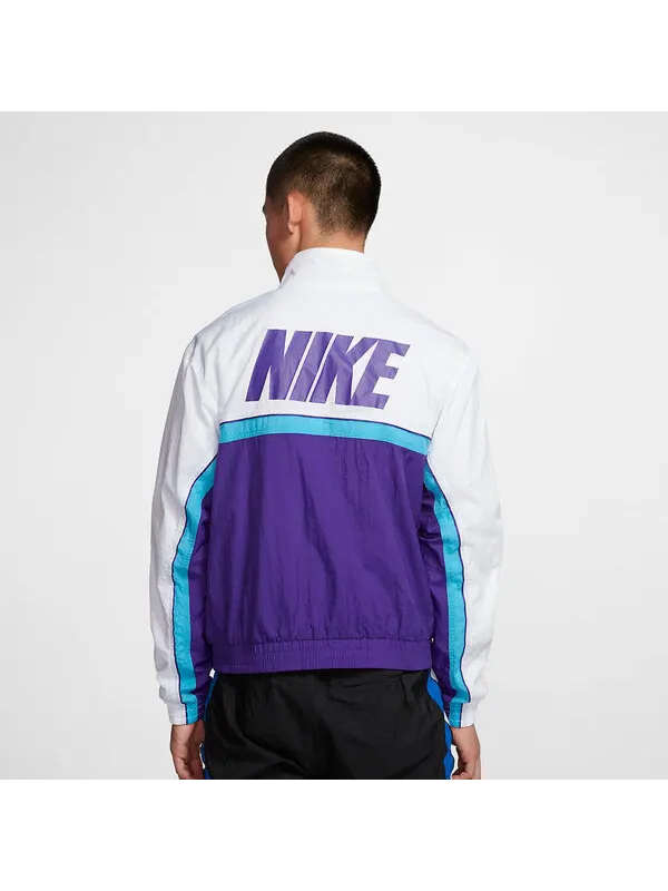 Куртка Куртка в стиле ретро-баскетбола Nike — изображение 2 из 4, фиолетовый/белый