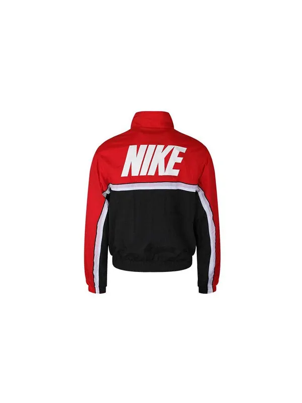 Куртка throwback basketball jacket red/black Nike — изображение 2 из 4, черный