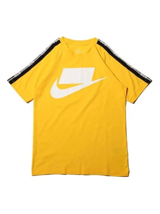 Футболка спортивная одежда nsw sports с коротким рукавом Nike — изображение 1 из 4, желтый