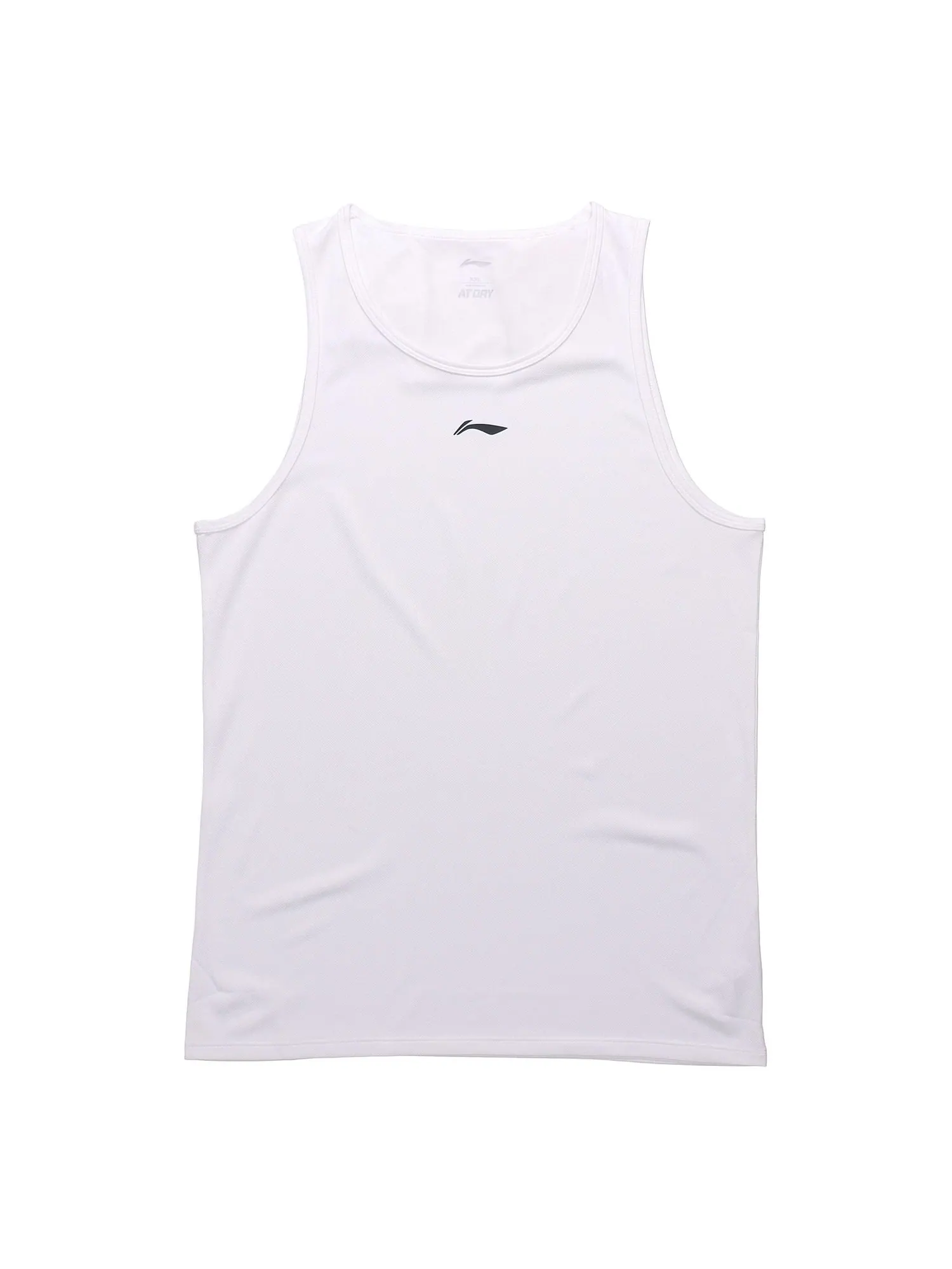 Спортивный топ Li-Ning Basic Logo Tank 'White' AVSR067-2 — изображение 1 из 2, белый