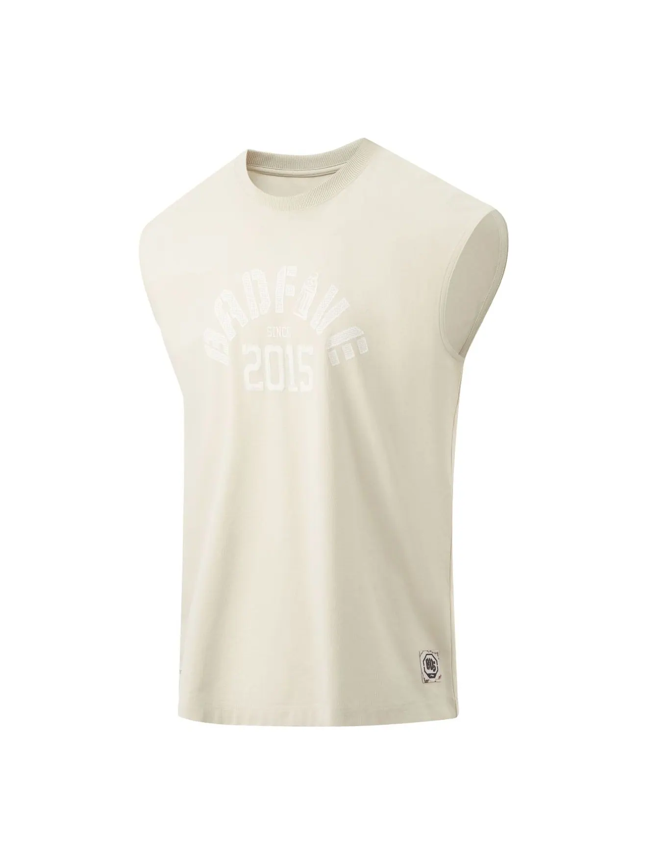 Майка Li-Ning BadFive Graphic Basketball Tank 'Oatmeal Grey' — изображение 1 из 2, серый