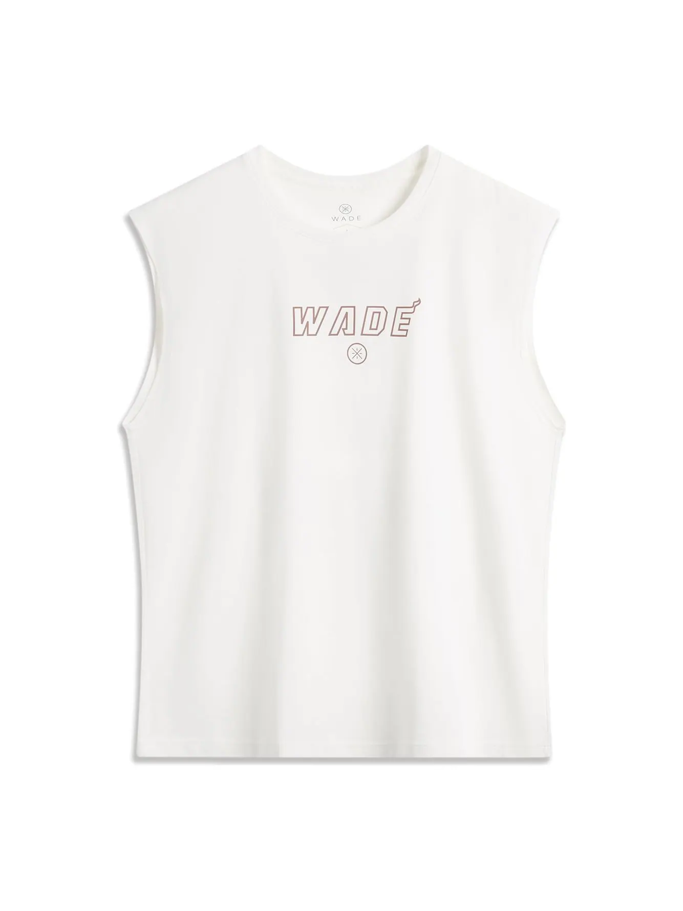 Топ Li-Ning x ADAM Way Of Wade Graphic Oversized Tank 'Cream White' — изображение 1 из 2, бежевый