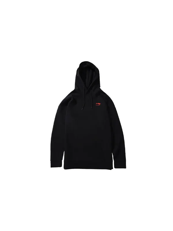 Толстовка с капюшоном парижская неделя моды толстовка Li-Ning — изображение 2 из 2, черный/красный