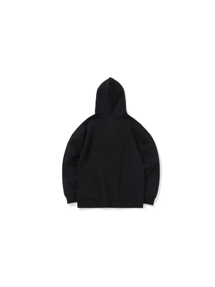 Худи Li-Ning Paris Fashion Week Embroidered Logo Pullover Hoodie 'Black Red' — изображение 2 из 2, черный
