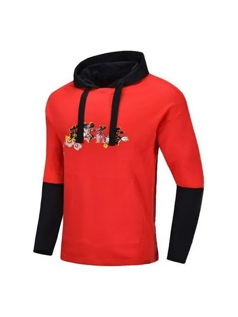 Толстовка с капюшоном x disney crossover casual свободная толстовка с капюшоном Li-Ning — изображение 1 из 2
