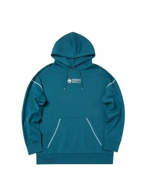 Толстовка badfive basketball series loose pullover hoodie 'teal' Li-Ning — изображение 1 из 2, белый