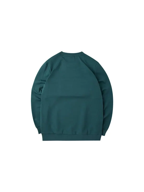 Толстовка Li-Ning Way Of Wade Knitted Alphabet Printing Pullover Green — изображение 2 из 2, зеленый