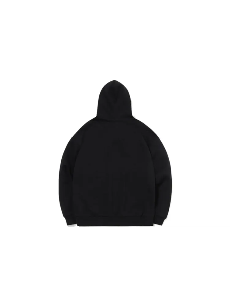 Худи Li-Ning Sports Fashion Series Loose Pullover Hoodie 'Black' — изображение 2 из 4, черный