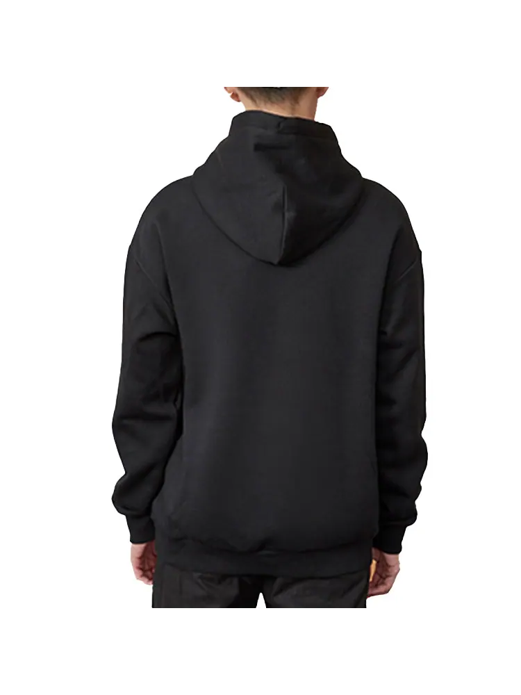 Худи Li-Ning Sports Fashion Series Loose Pullover Hoodie 'Black' — изображение 4 из 4, черный