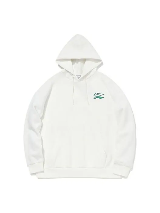 Толстовка спортивная мода серия свободный пуловер с капюшоном Li-Ning — изображение 1 из 4, белый/синий