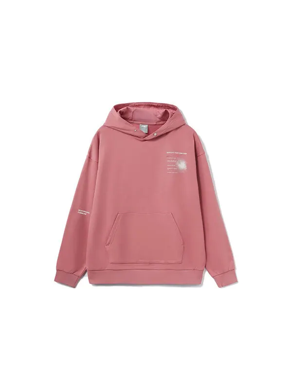 Толстовка с капюшоном с рисунком скейтборда Li-Ning — изображение 2 из 2, розовый/белый