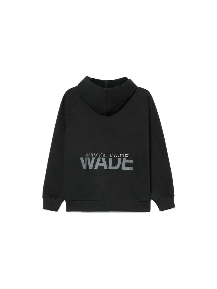 Худи Li-Ning Wade Series Logo Printing Stay Warm Loose Hoodie 'Black' — изображение 2 из 2, черный