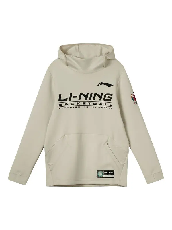 Толстовка спортивные баскетбольные серии cba training sports hoodie Li-Ning — изображение 1 из 2, белый