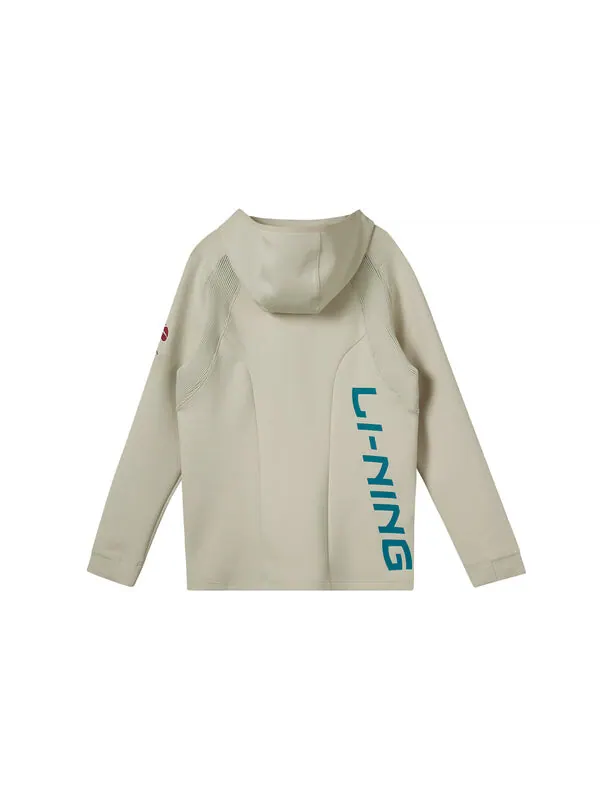 Толстовка спортивные баскетбольные серии cba training sports hoodie Li-Ning — изображение 2 из 2, белый