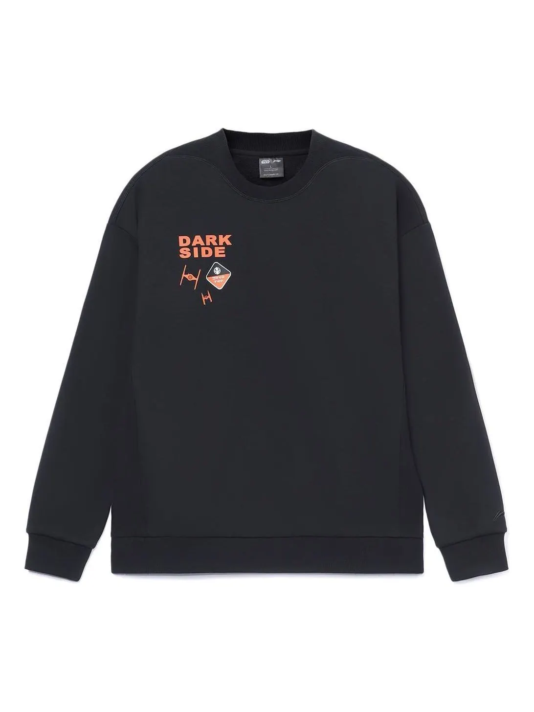 Спортивная толстовка Li-Ning x Star Wars Graphic Sweatshirt 'Black' AWDRD57-5 — изображение 1 из 2, черный