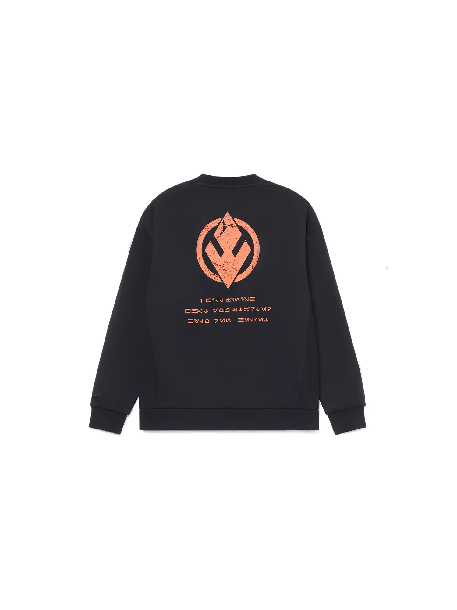 Спортивная толстовка Li-Ning x Star Wars Graphic Sweatshirt 'Black' AWDRD57-5 — изображение 2 из 2, черный