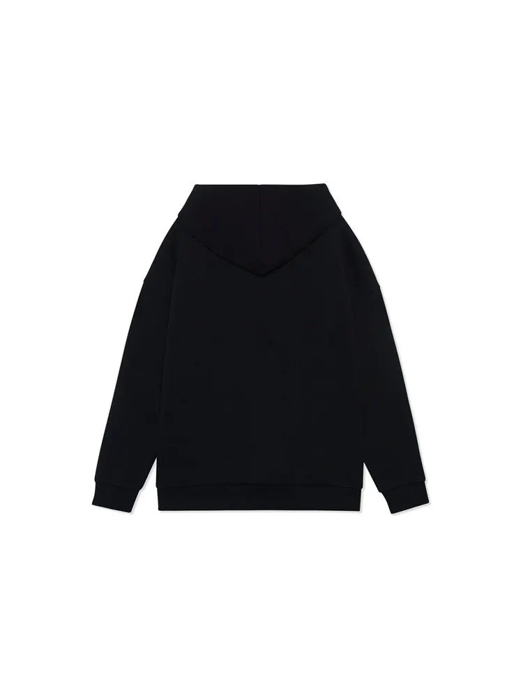 Худи Li-Ning SS22 Logo Printed China Style Hoodie 'Black' — изображение 2 из 2, черный
