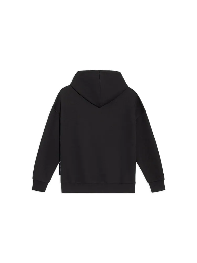 Худи Li-Ning Bad Five Sports Basketball Hoodie 'Black' — изображение 2 из 3, черный