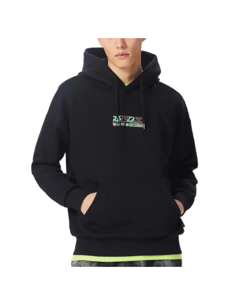 Худи Li-Ning Bad Five Sports Basketball Hoodie 'Black' — изображение 3 из 3, черный