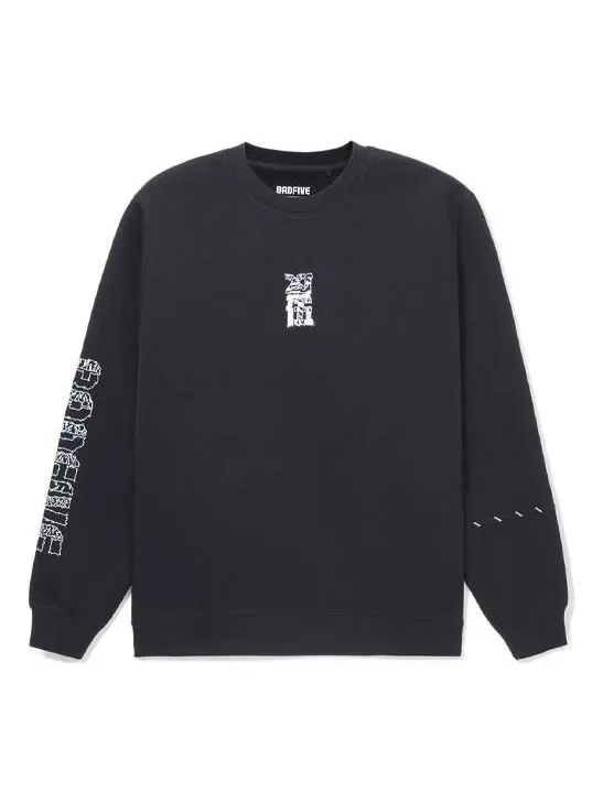 Свитера badfive sports баскетбол круглый ворот пуловер Li-Ning — изображение 1 из 4, черный/белый