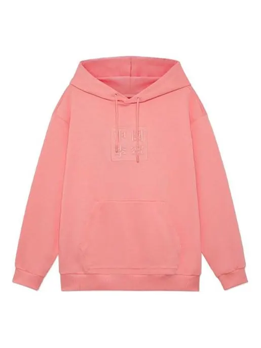 Худи Li-Ning Stylish Loose Hoodie 'Pink' — изображение 1 из 2, розовый