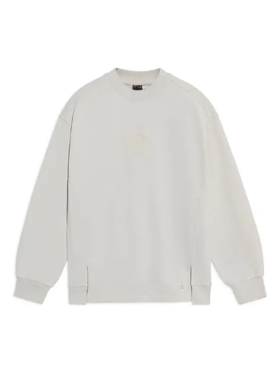Худи Li-Ning x Dragon Crossover Series Loose Round Neck Pullover 'White' — изображение 1 из 2, белый
