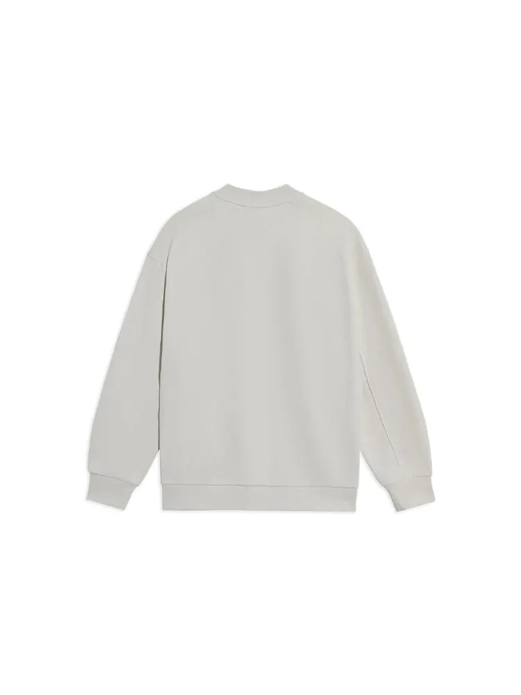 Худи Li-Ning x Dragon Crossover Series Loose Round Neck Pullover 'White' — изображение 2 из 2, белый