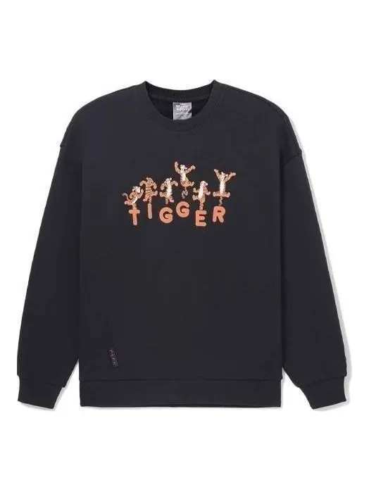 Худи Li-Ning x Disney Crossover Series Cartoon Alphabet Printing Pullover 'Black' — изображение 1 из 2, черный