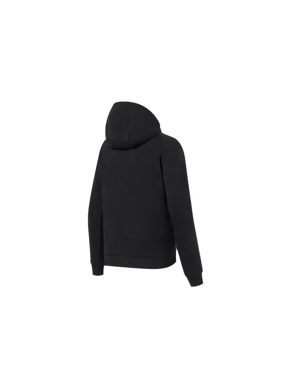 Куртка Essentials Logo Полная молния Тренировочная куртка с капюшоном Li-Ning — изображение 2 из 4, черный