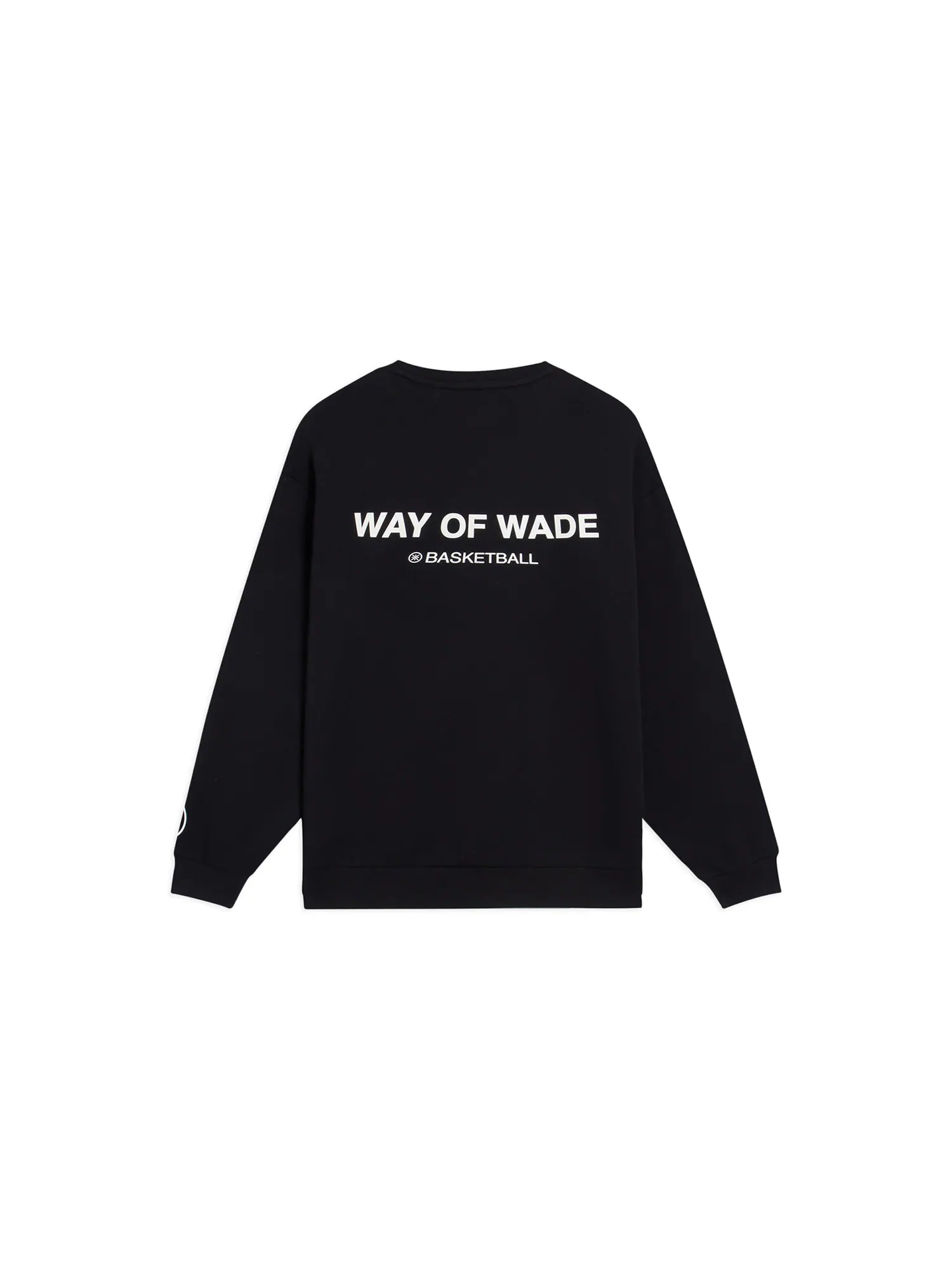 Спортивная толстовка Li-Ning Way Of Wade Basketball Graphic Sweatshirt 'Black' AWDS813-4 — изображение 2 из 4, черный