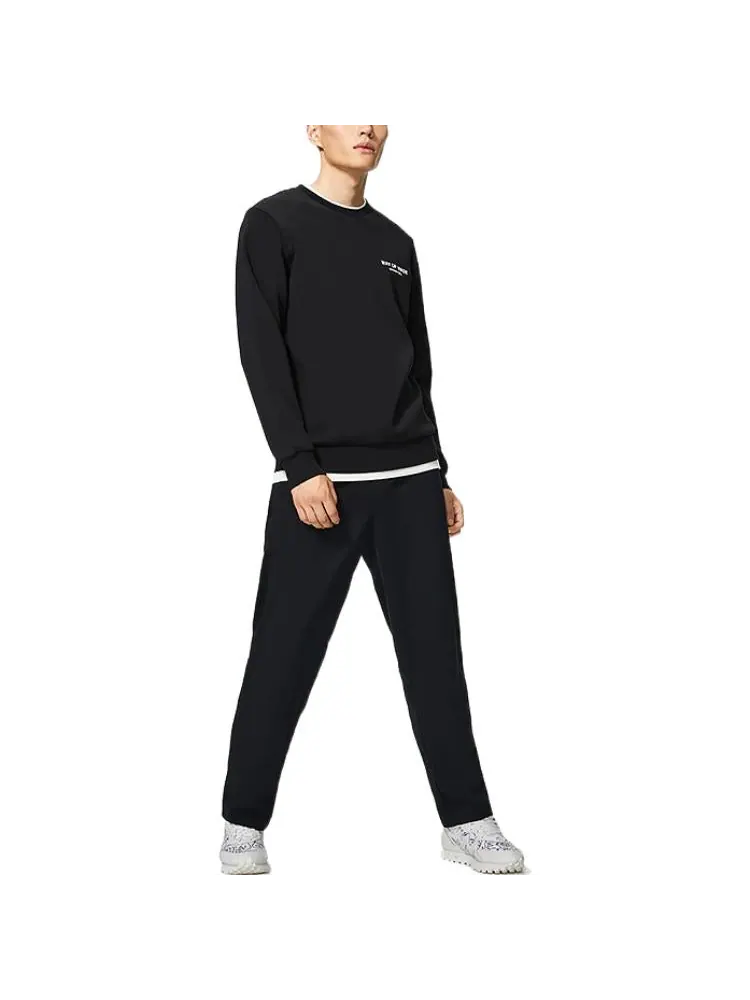 Спортивная толстовка Li-Ning Way Of Wade Basketball Graphic Sweatshirt 'Black' AWDS813-4 — изображение 3 из 4, черный
