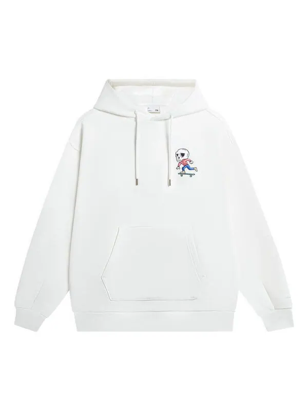 Толстовка с капюшоном x pablo ientile с рисунком черепа Li-Ning — изображение 1 из 2, белый/мульти